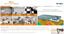 Desktop Screenshot of absolutelydigital.net