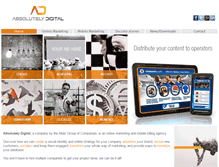 Tablet Screenshot of absolutelydigital.net